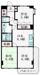 アルパシオン浦和の物件間取画像